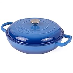 Shallow cast iron for sale  Delivered anywhere in UK