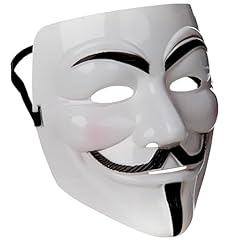 White anonymous mask d'occasion  Livré partout en France