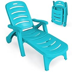 Costway folding sunlounger for sale  Delivered anywhere in UK