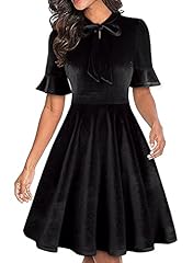 Black velvet dresses for sale  Delivered anywhere in USA 