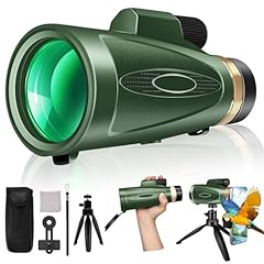 80x100 monocular telescope for sale  Delivered anywhere in USA 