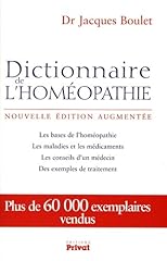 Dictionnaire homeopathie nouve d'occasion  Livré partout en France