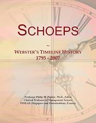 Schoeps webster timeline d'occasion  Livré partout en France