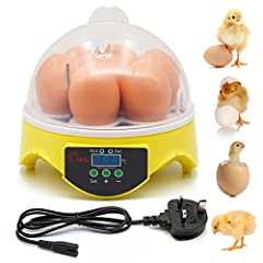 Used, BREUAILY Mini 7 Egg Incubator Poultry Incubator,Fully for sale  Delivered anywhere in UK