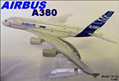 Airbus A380 Metal Plane Model 16cm for sale  Delivered anywhere in UK
