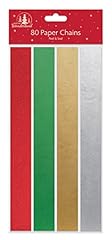 Foil paper chains for sale  Delivered anywhere in UK