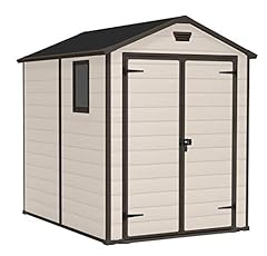 Keter 230256 Manor Outdoor Garden Storage Shed, Beige, for sale  Delivered anywhere in UK
