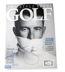 Adam scott signed for sale  Delivered anywhere in USA 