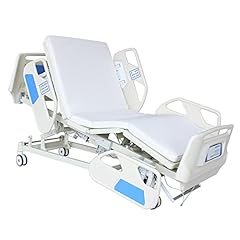 Multi Function Hospital Bed, 5 Functions Electric Hospital ICU Bed for Patient - for Home Care Use And Medical Facilities - Fully Adjustable, Easy Transport Casters for sale  Delivered anywhere in Canada