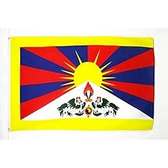 Flag drapeau tibet d'occasion  Livré partout en France