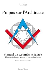 Propos architecte manuel d'occasion  Livré partout en Belgiqu