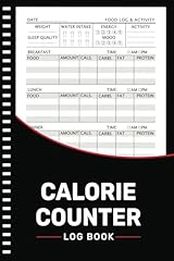 Calorie counter log for sale  Delivered anywhere in UK