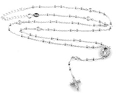 Collana unisex rosario usato  Spedito ovunque in Italia 