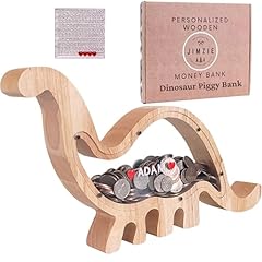 Wooden dinosaur piggy for sale  Delivered anywhere in USA 