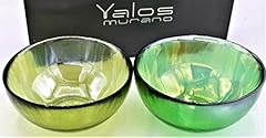 Yalos murano coppia usato  Spedito ovunque in Italia 