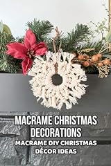 Macrame christmas decorations for sale  Delivered anywhere in USA 