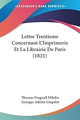 Lettre trentieme imprimerie d'occasion  Livré partout en France