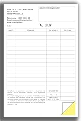 Factures commandes devis d'occasion  Livré partout en France