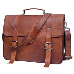 Leather messenger bag for sale  Delivered anywhere in USA 