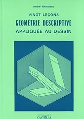 Leçons géométrie descriptiv d'occasion  Livré partout en France