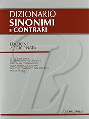 Dizionario dei sinonimi usato  Spedito ovunque in Italia 