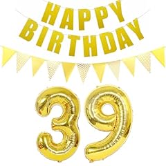 Palloncini numero oro usato  Spedito ovunque in Italia 