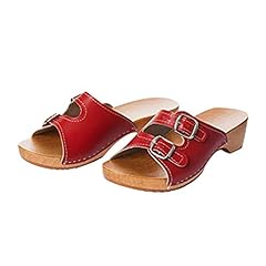 Womens leather clogs for sale  Delivered anywhere in UK