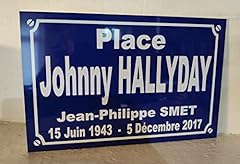Plaque rue johnny d'occasion  Livré partout en France