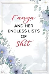 Tanya endless lists for sale  Delivered anywhere in UK
