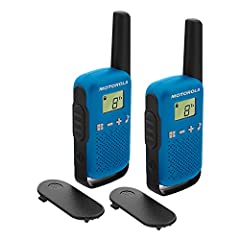 Motorola T42 Azul Talk About – Aparatos de radio (2 unidades, PMR446, 16 canales, alcance 4 km) segunda mano  Se entrega en toda España 