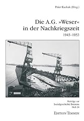 Weser nachkriegszeit gebraucht kaufen  Wird an jeden Ort in Deutschland
