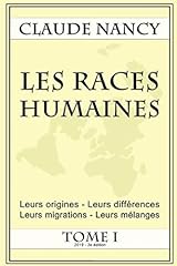 races humaines d'occasion  Livré partout en France