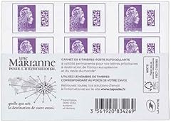 Carnet timbres marianne d'occasion  Livré partout en France