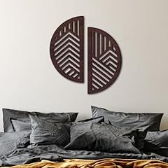 Geometric wood wall for sale  Delivered anywhere in UK