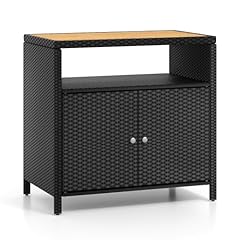 Costway gartenschrank rattan gebraucht kaufen  Wird an jeden Ort in Deutschland