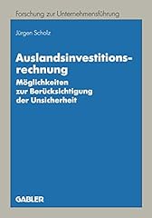 Auslandsinvestitionsrechnung m gebraucht kaufen  Wird an jeden Ort in Deutschland