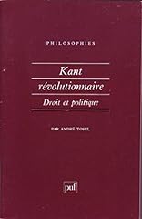 Kant revolutionnaire. droit d'occasion  Livré partout en France