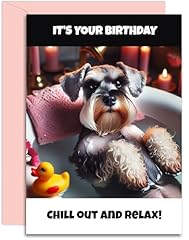 Miniature schnauzer birthday for sale  Delivered anywhere in UK