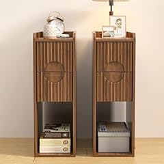 Narrow fluted nightstand for sale  Delivered anywhere in USA 
