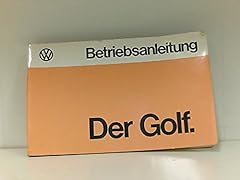 Betriebsanleitung golf ausgabe gebraucht kaufen  Wird an jeden Ort in Deutschland