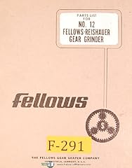 Fellows reishauer gear for sale  Delivered anywhere in USA 