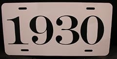 1930 year metal for sale  Delivered anywhere in USA 