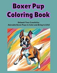Boxer pup coloring for sale  Delivered anywhere in UK