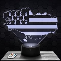 Lampe drapeau bretagne d'occasion  Livré partout en France