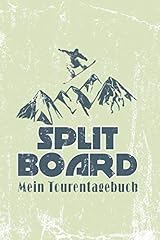 Splitboard mein tourentagebuch for sale  Delivered anywhere in UK