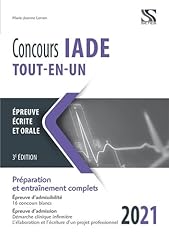 Concours iade 2021 d'occasion  Livré partout en France