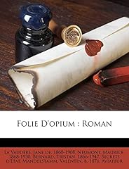 Folie opium roman d'occasion  Livré partout en France