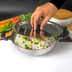 ARTISENIA Stainless Steel Kadai Everyday Pan, Stir for sale  Delivered anywhere in Canada