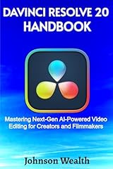 Davinci resolve handbook usato  Spedito ovunque in Italia 