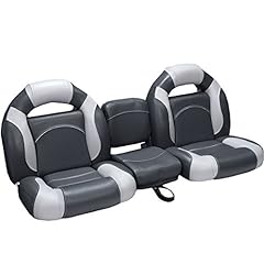 DeckMate 56" Bass Boat Seats (Charcoal & Gray) for sale  Delivered anywhere in USA 